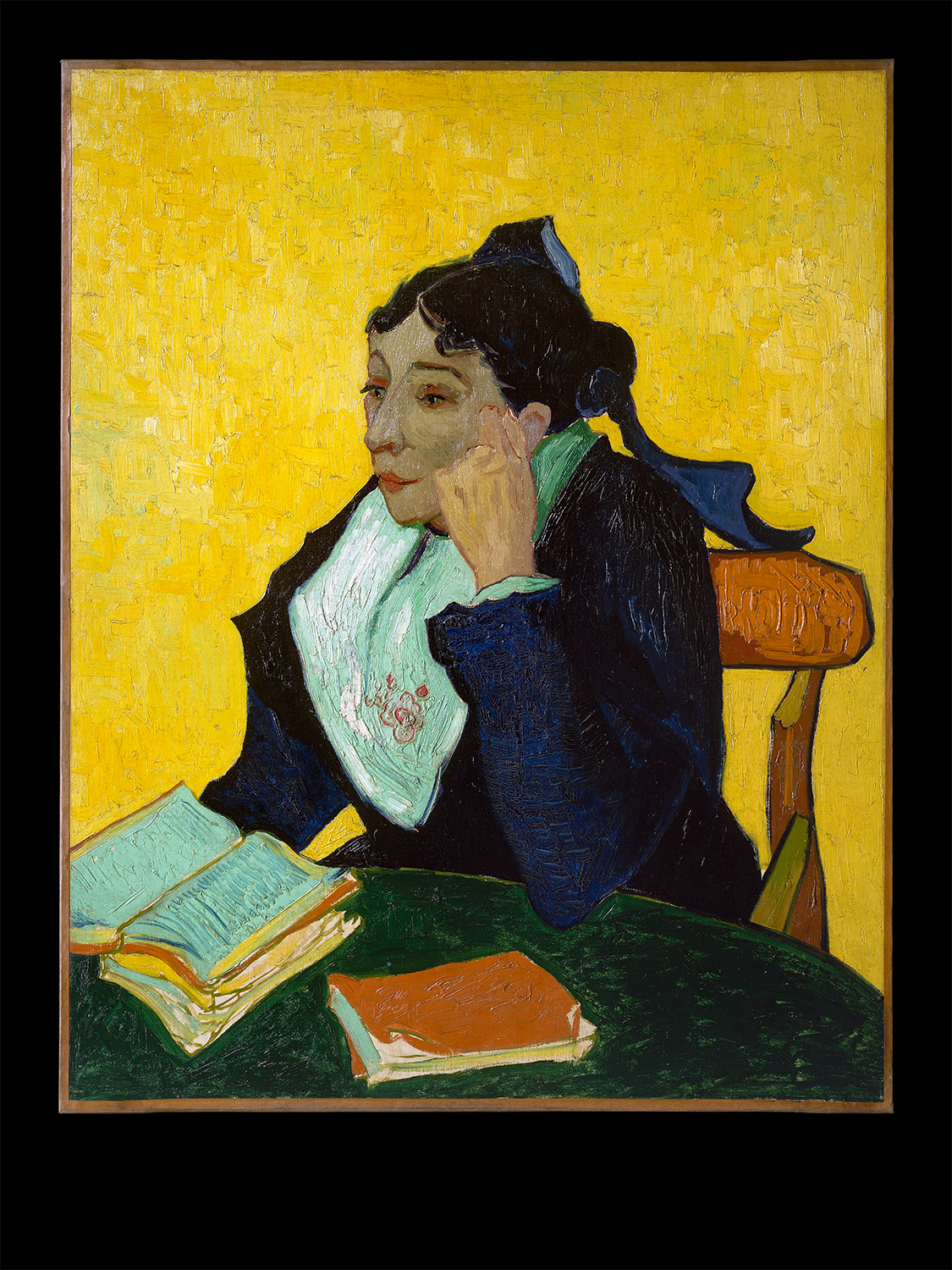 L'Arlesienne (Madame Ginoux with Books) - van Gogh