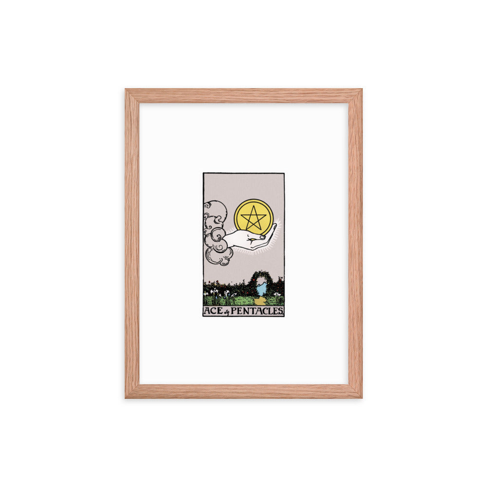 Tarot: Rider-Waite / Ace of Pentacles