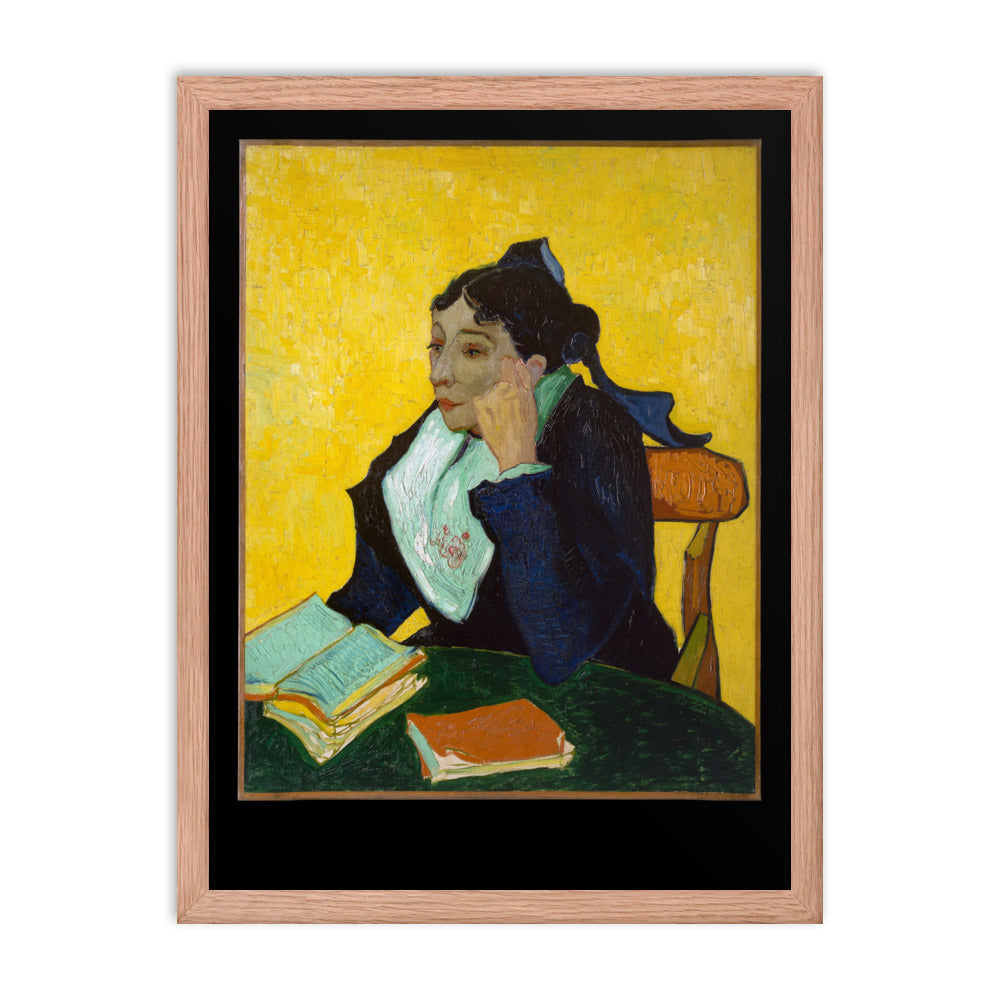 L'Arlesienne (Madame Ginoux with Books) - van Gogh