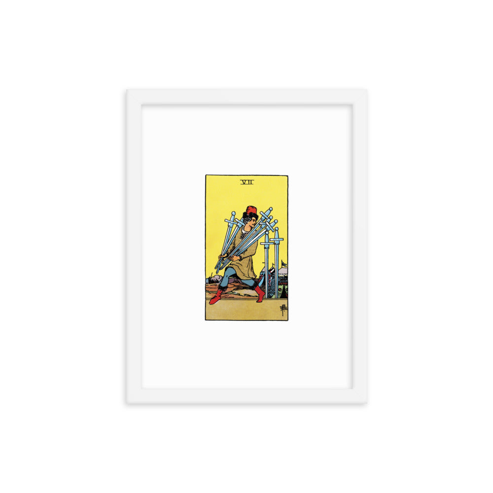 Tarot: Rider-Waite / Seven of Swords