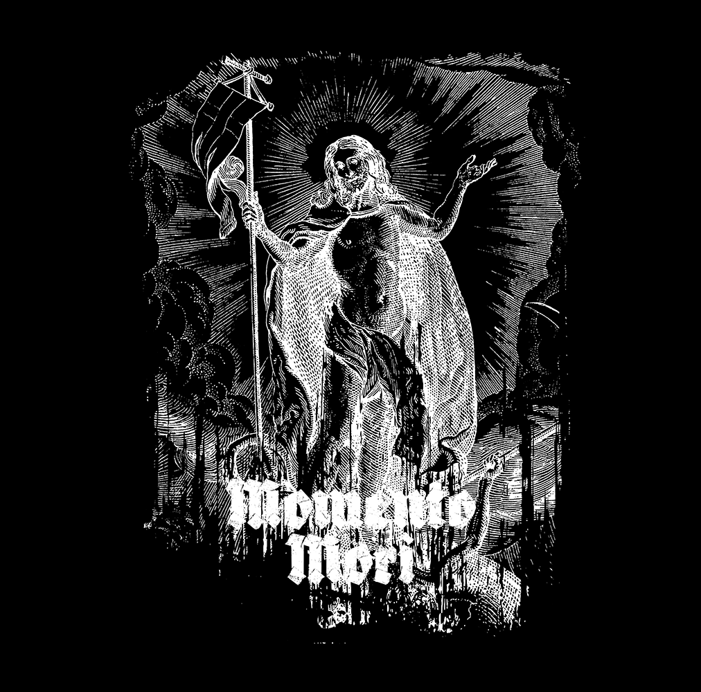 Momento Mori - Second Coming of Christ, Rudolph Meyer, 1650, paper - T-shirt - Black