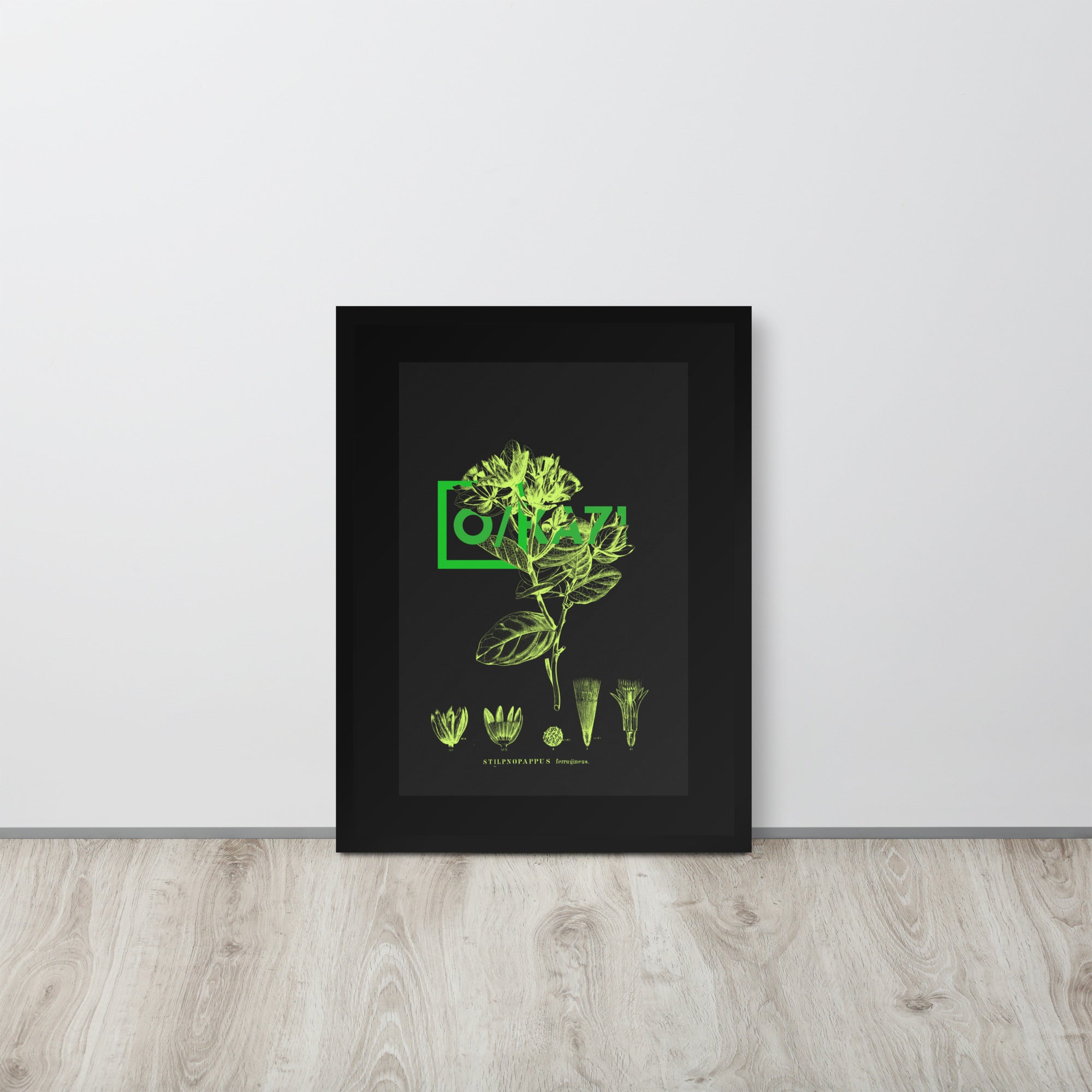 Geometry of Flora - Black 0.1