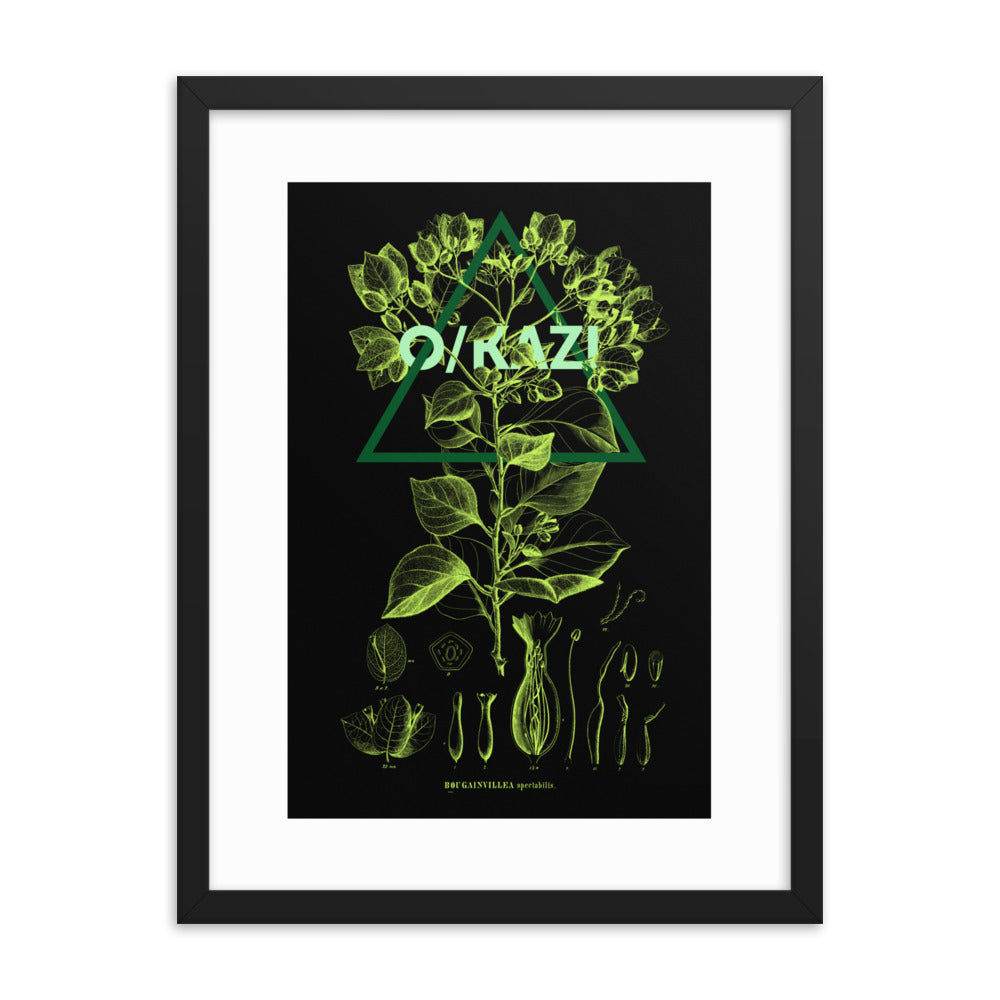 Geometry of Flora - Black 0.9