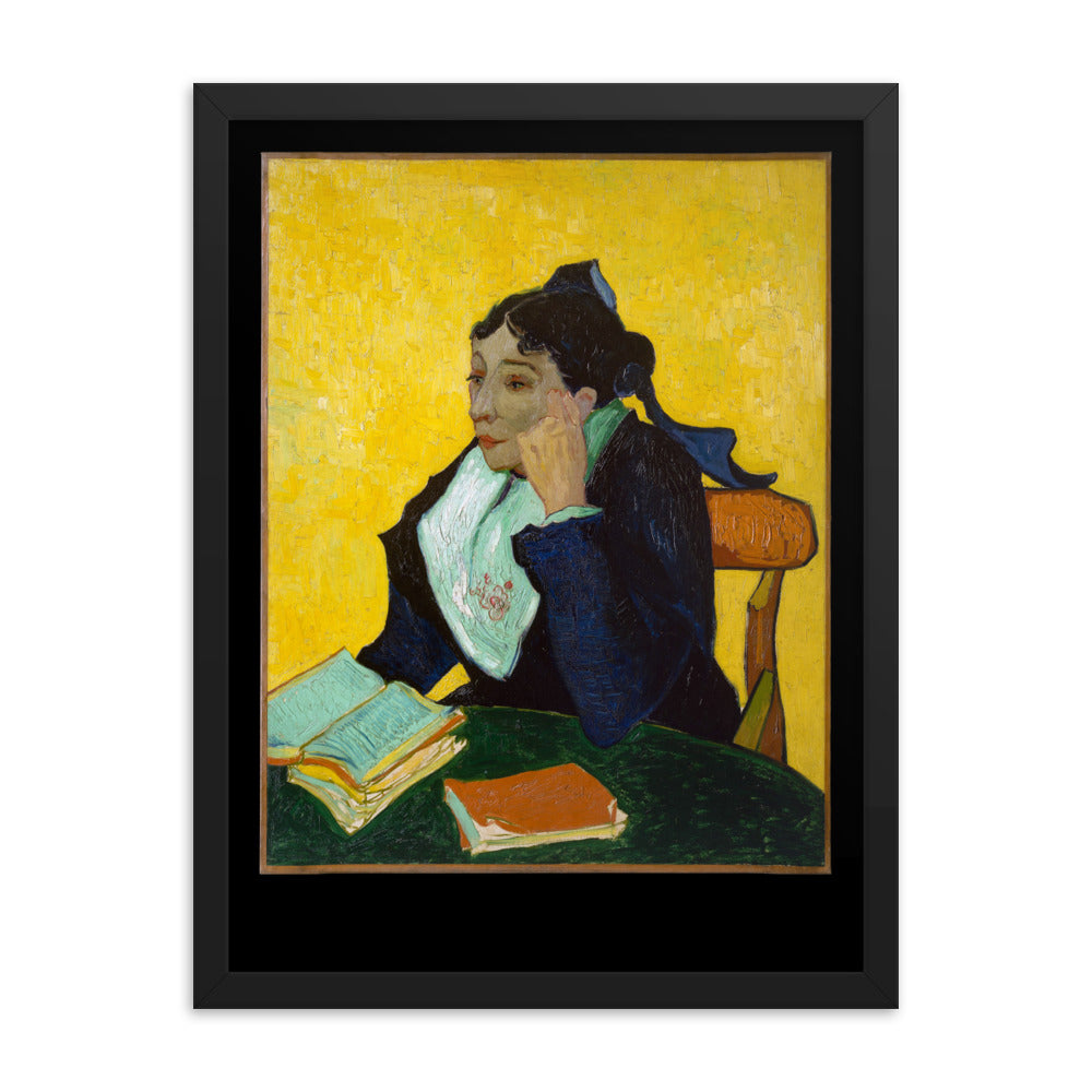 L'Arlesienne (Madame Ginoux with Books) - van Gogh