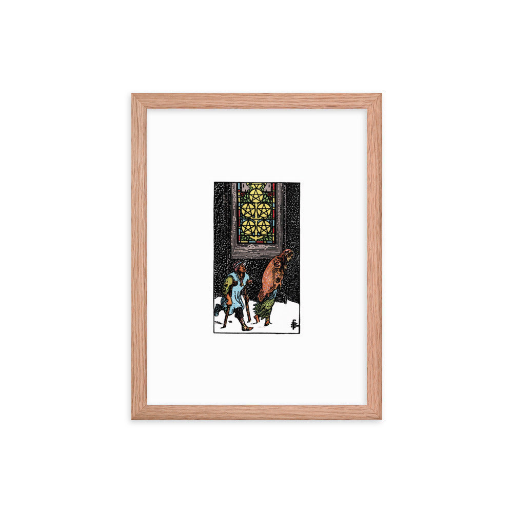 Tarot: Rider-Waite / Five of Pentacles