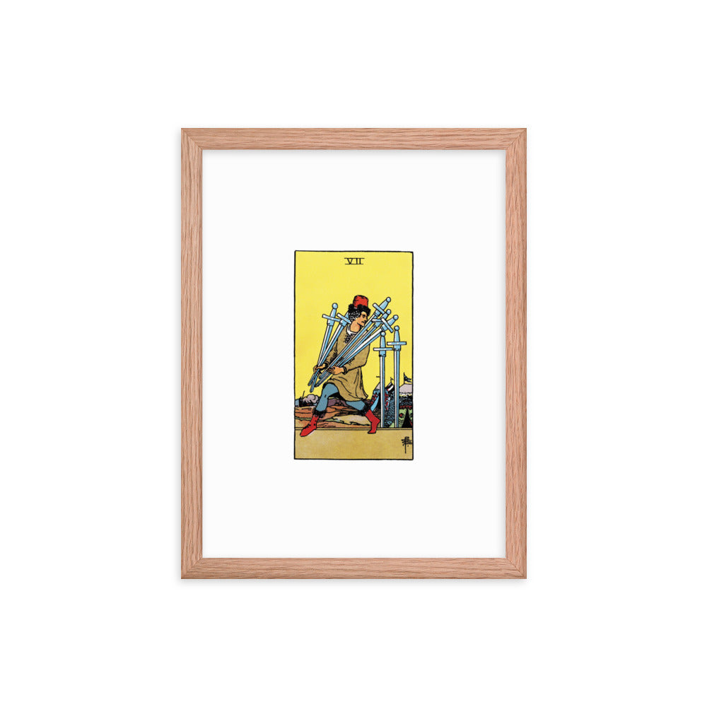 Tarot: Rider-Waite / Seven of Swords