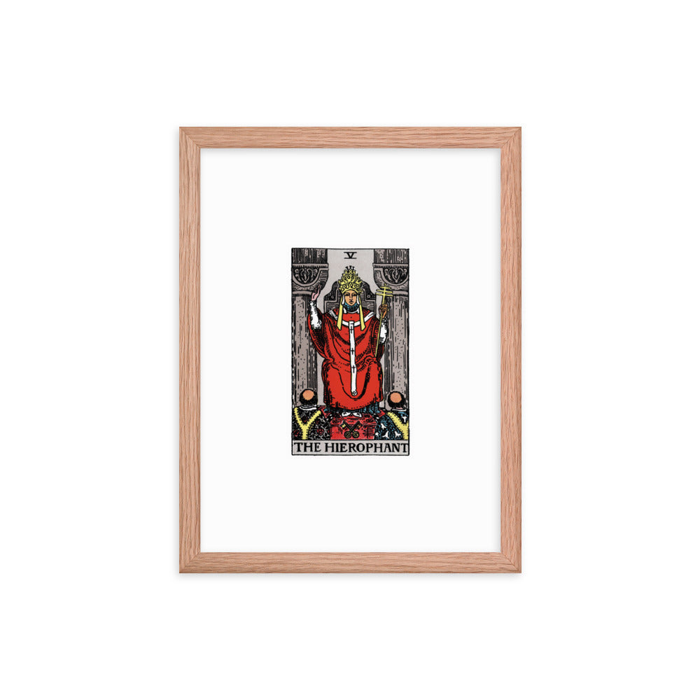 Tarot: Rider-Waite / The Hierophant