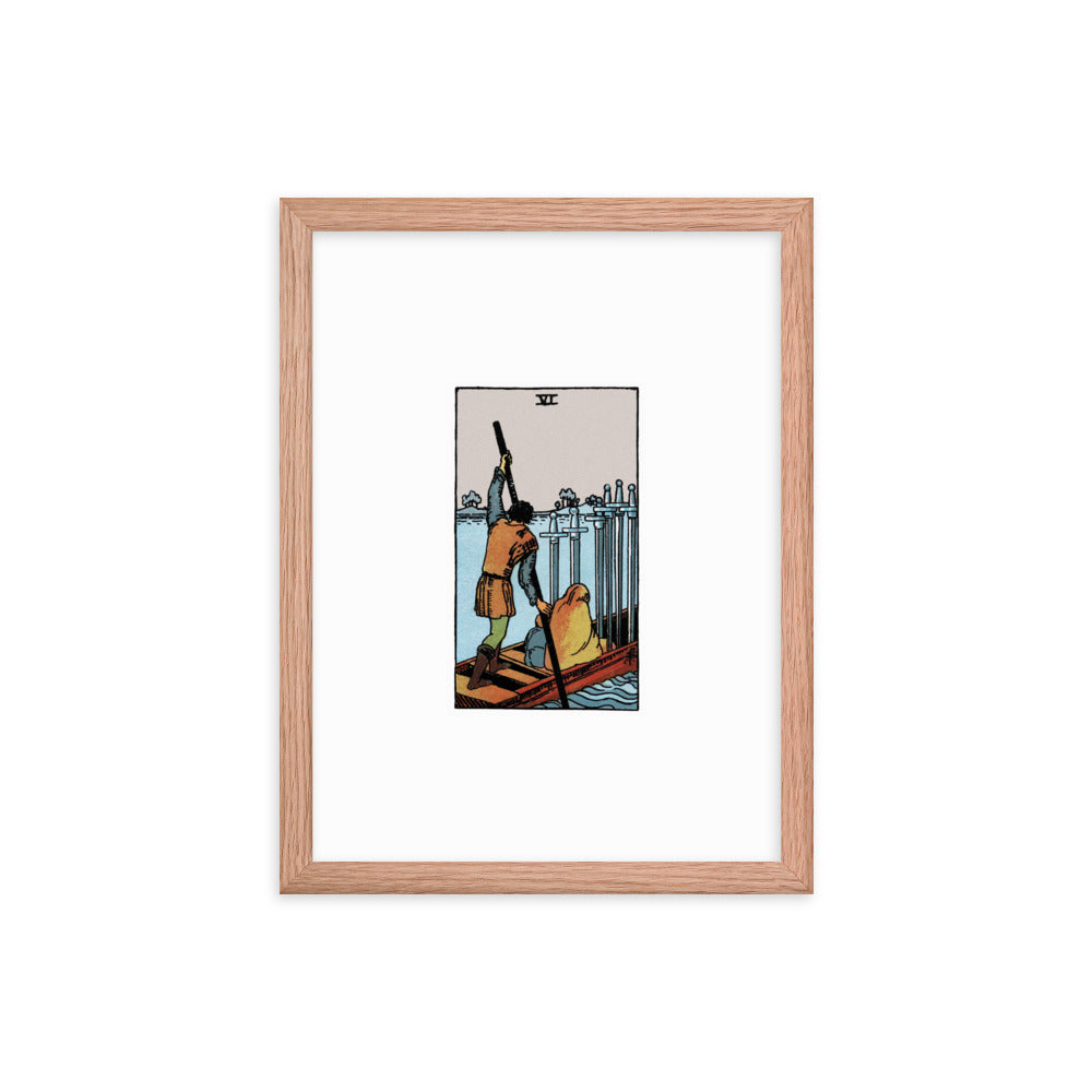 Tarot: Rider-Waite / Six of Swords
