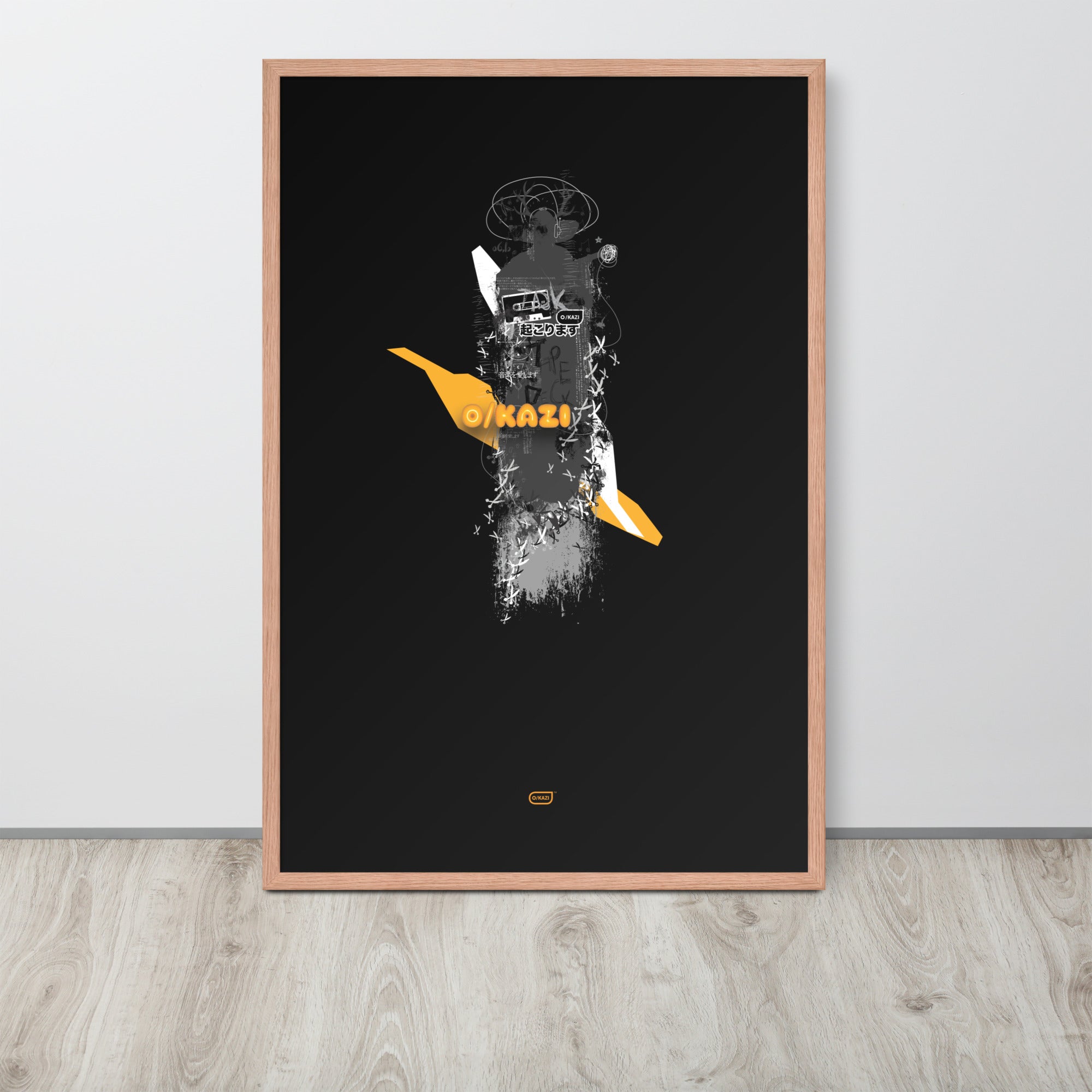 Fables from O/kazi - The Rustic Deity of the Scissor Cult - Black