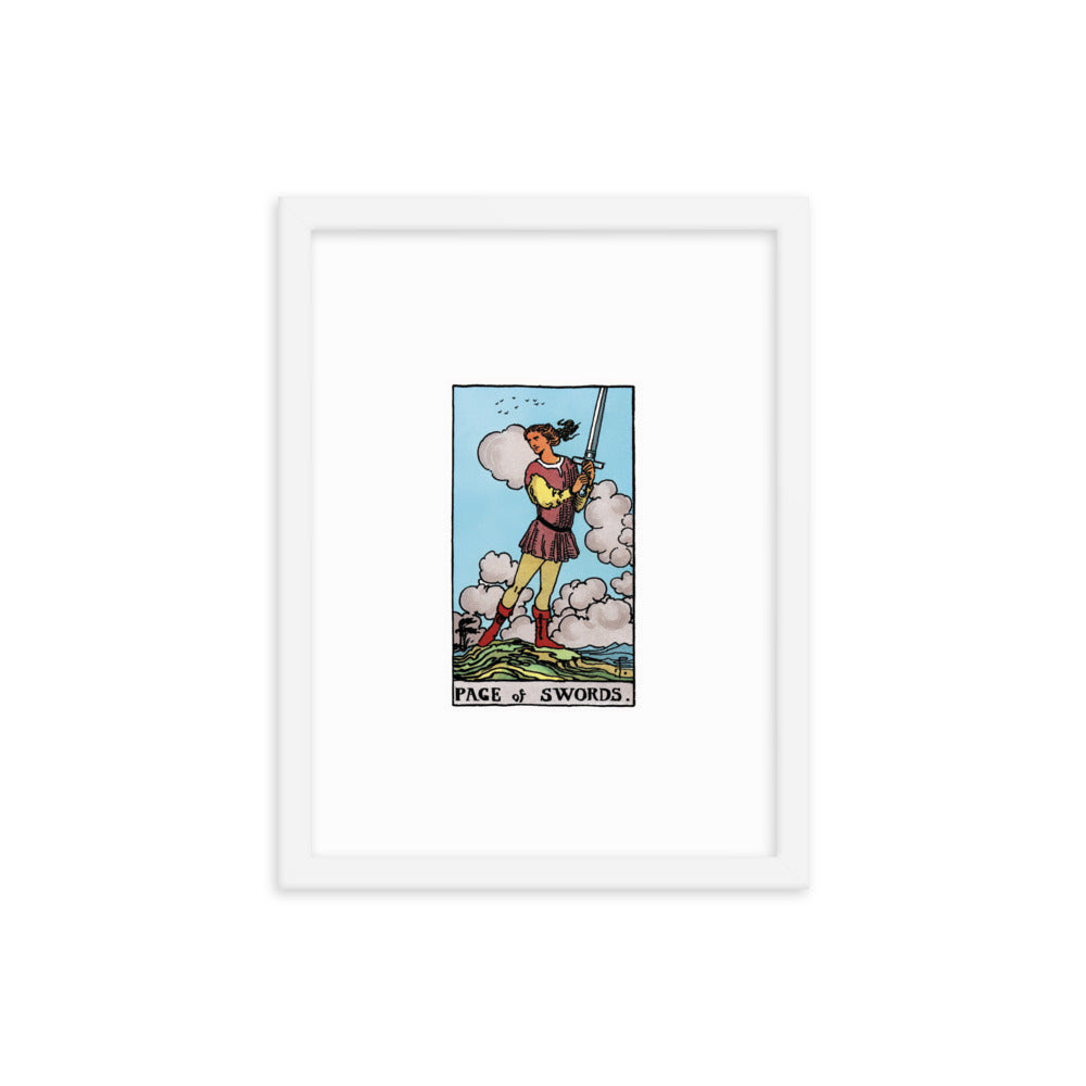 Tarot: Rider-Waite / Page of Swords