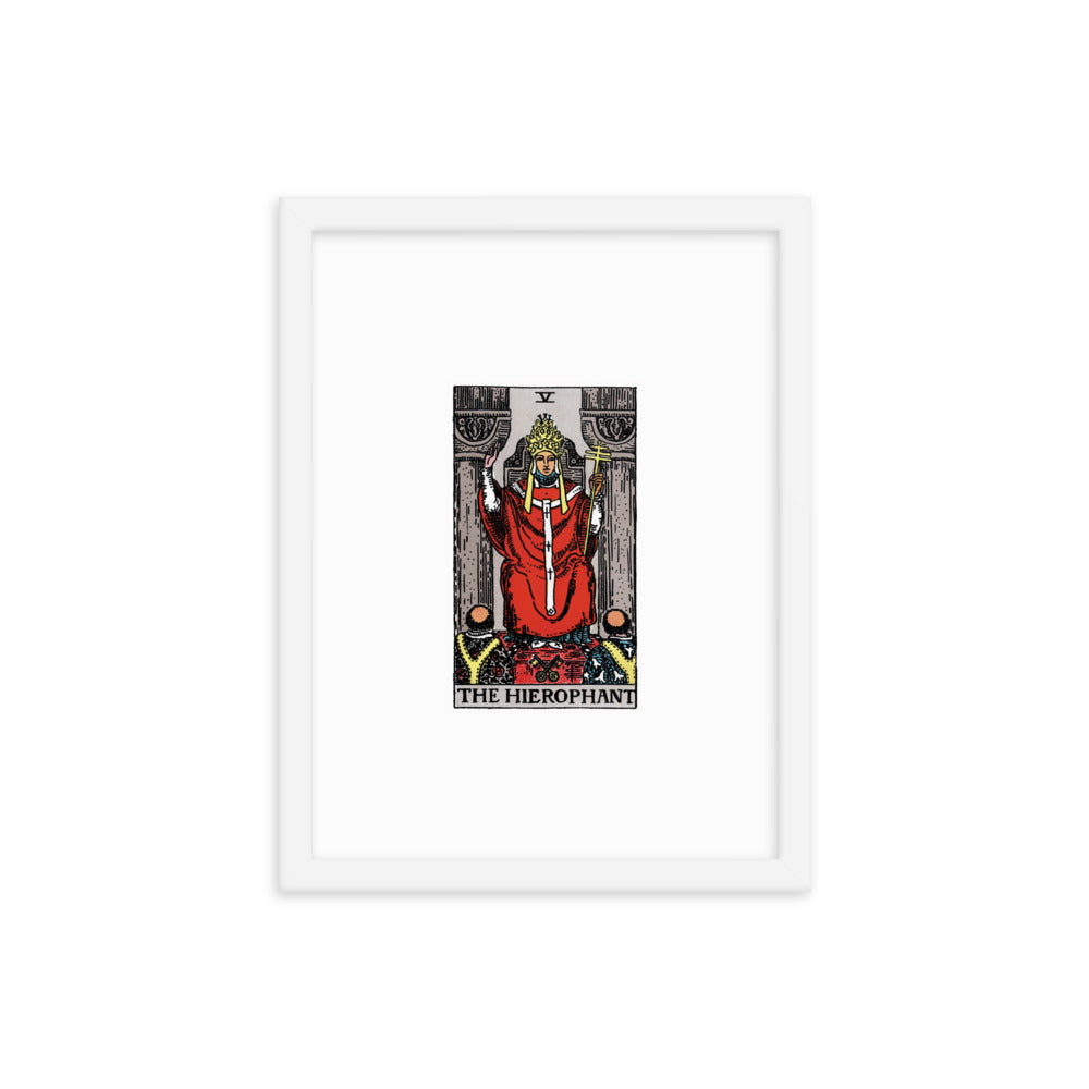 Tarot: Rider-Waite / The Hierophant