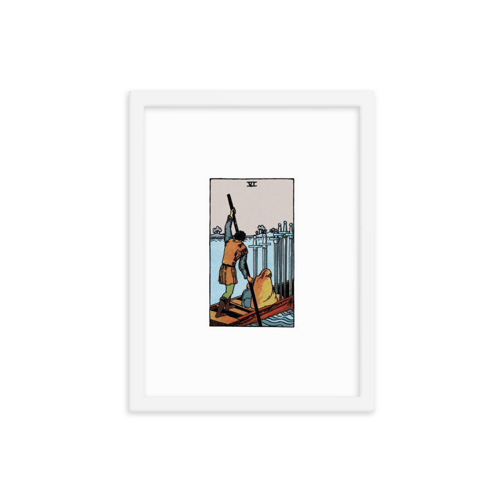 Tarot: Rider-Waite / Six of Swords