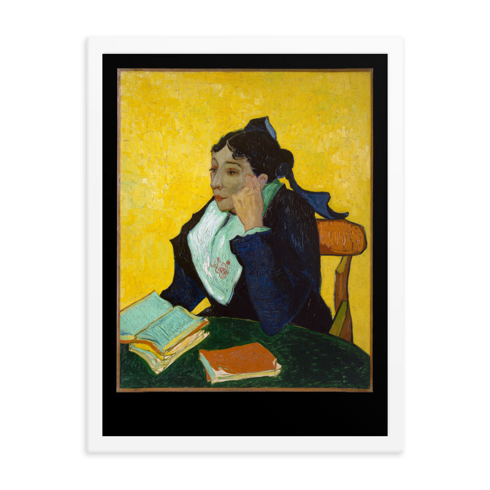 L'Arlesienne (Madame Ginoux with Books) - van Gogh